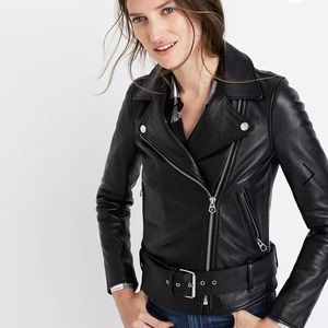 Madewell Ultimate Leather Motorcycle Jacket